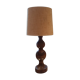 Lampe pied bois