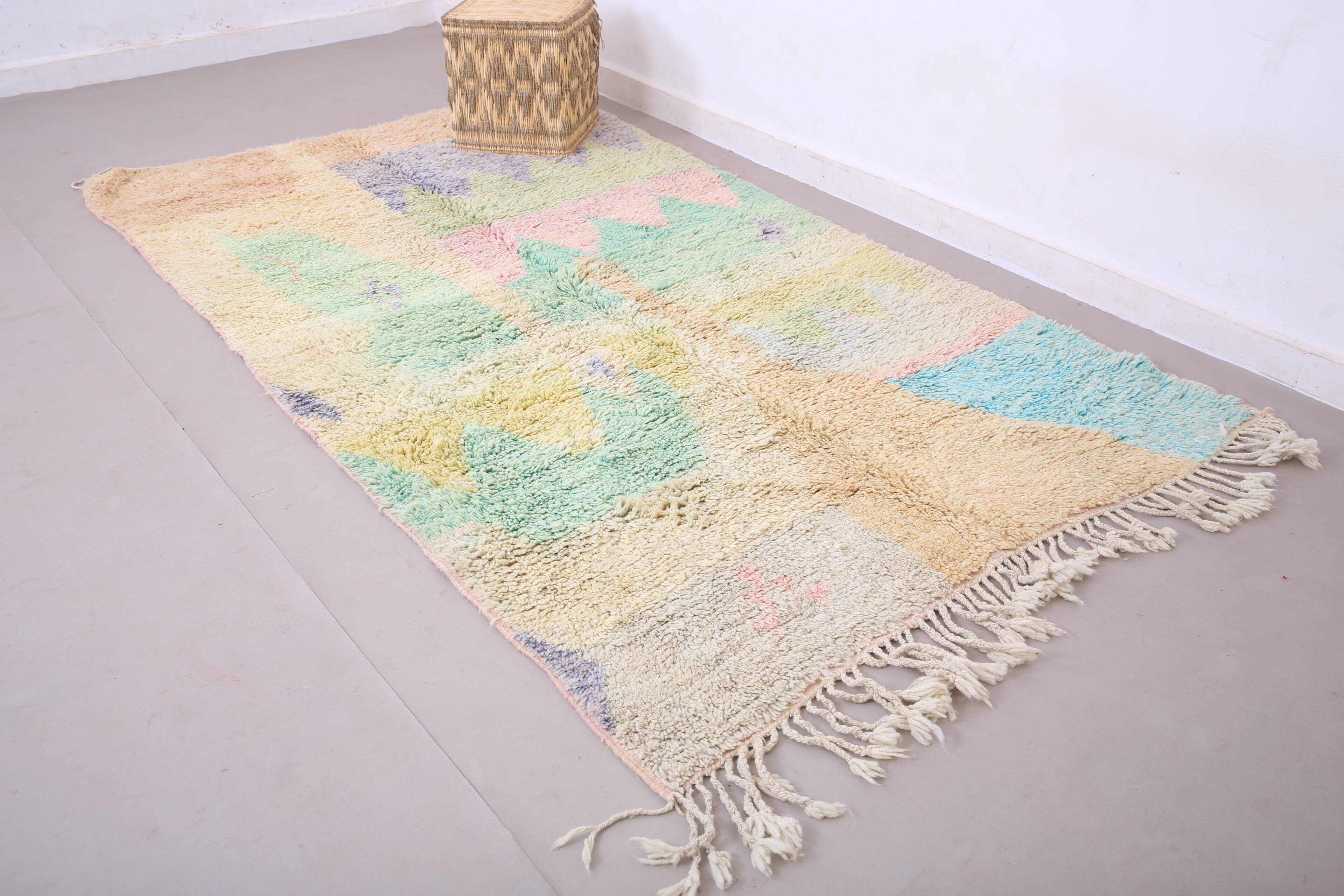 Vintage Boujaad Rug 157 x 270 - Vintage moroccan rug - Berber Wool Rug