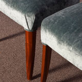 Set de 3 chaises art déco 1930s