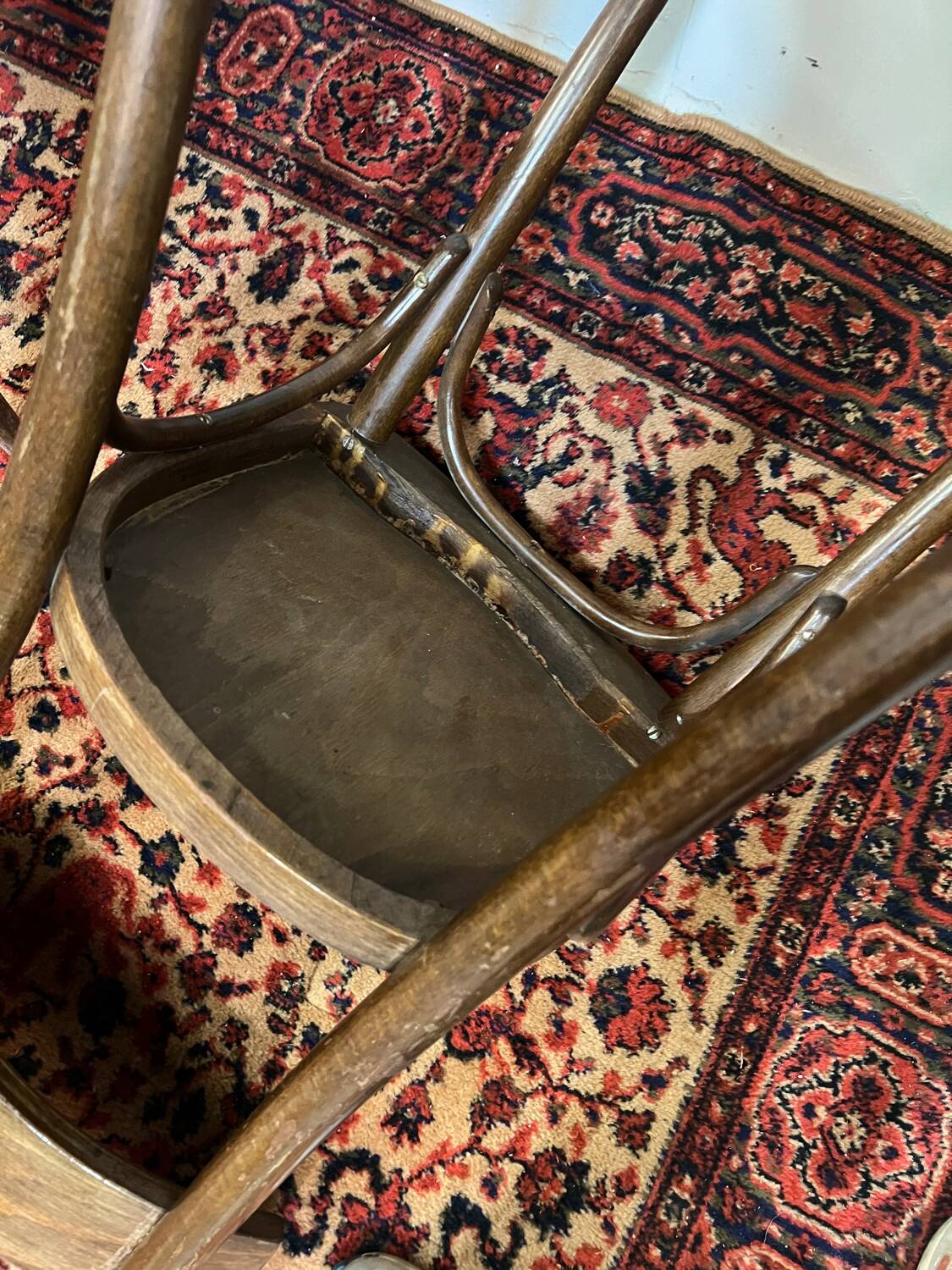Old bistro chairs
