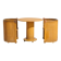 Art nouveau set by hans günther reinstein, set of 3