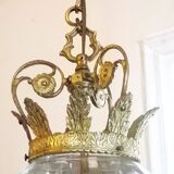 Chandelier, empire style lantern.