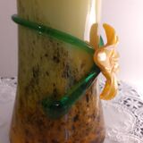 Vase in glass paste