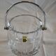 Seau à glace vintage daum cristal clair ciselé