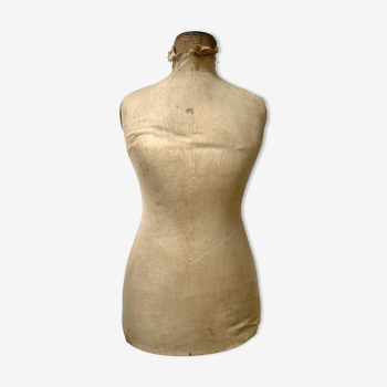 Ancien buste mannequin, xixème, Napoleon iii, déco vintage , esprit stockman