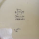 Plates made from Choisy le Roi slip