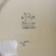 Plates made from Choisy le Roi slip