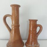 Set of 2 ceramic candle holders