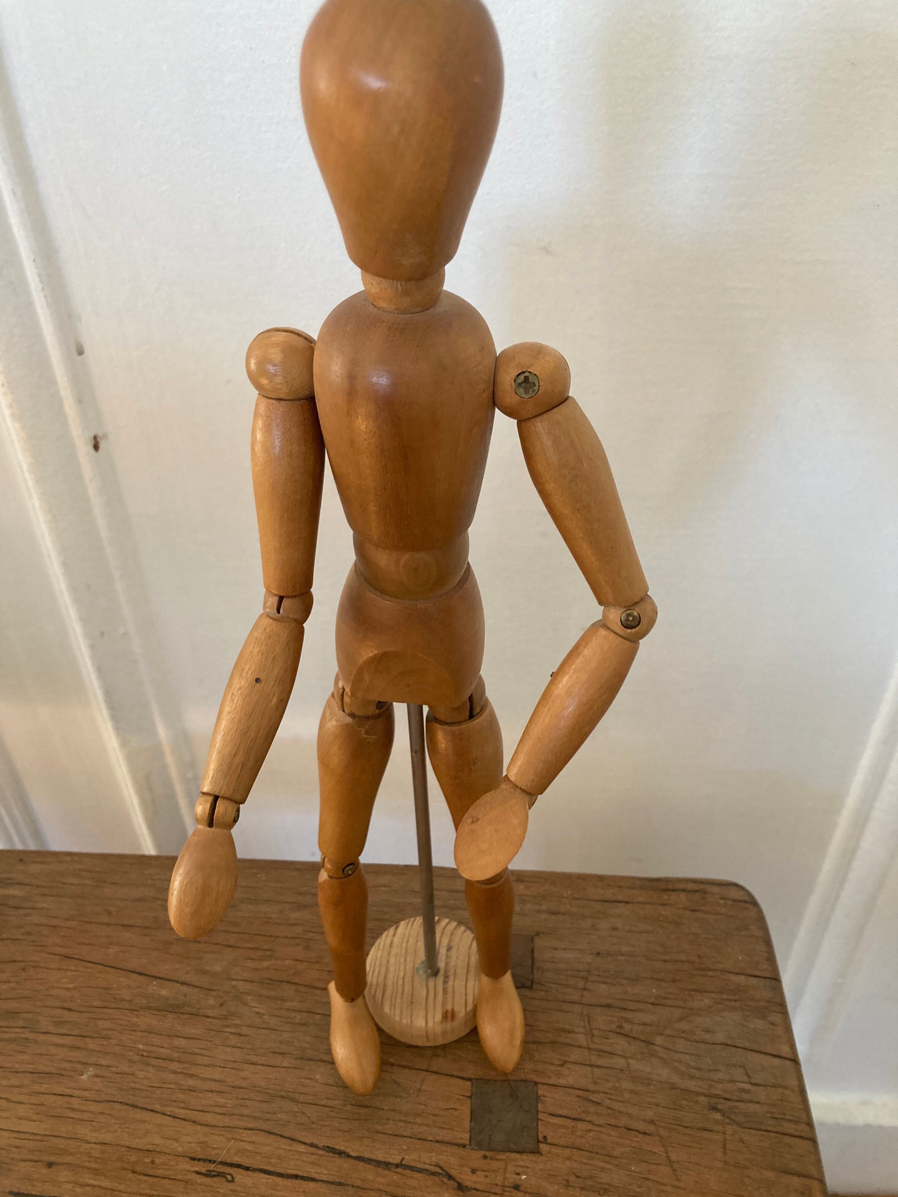Wooden mannequin