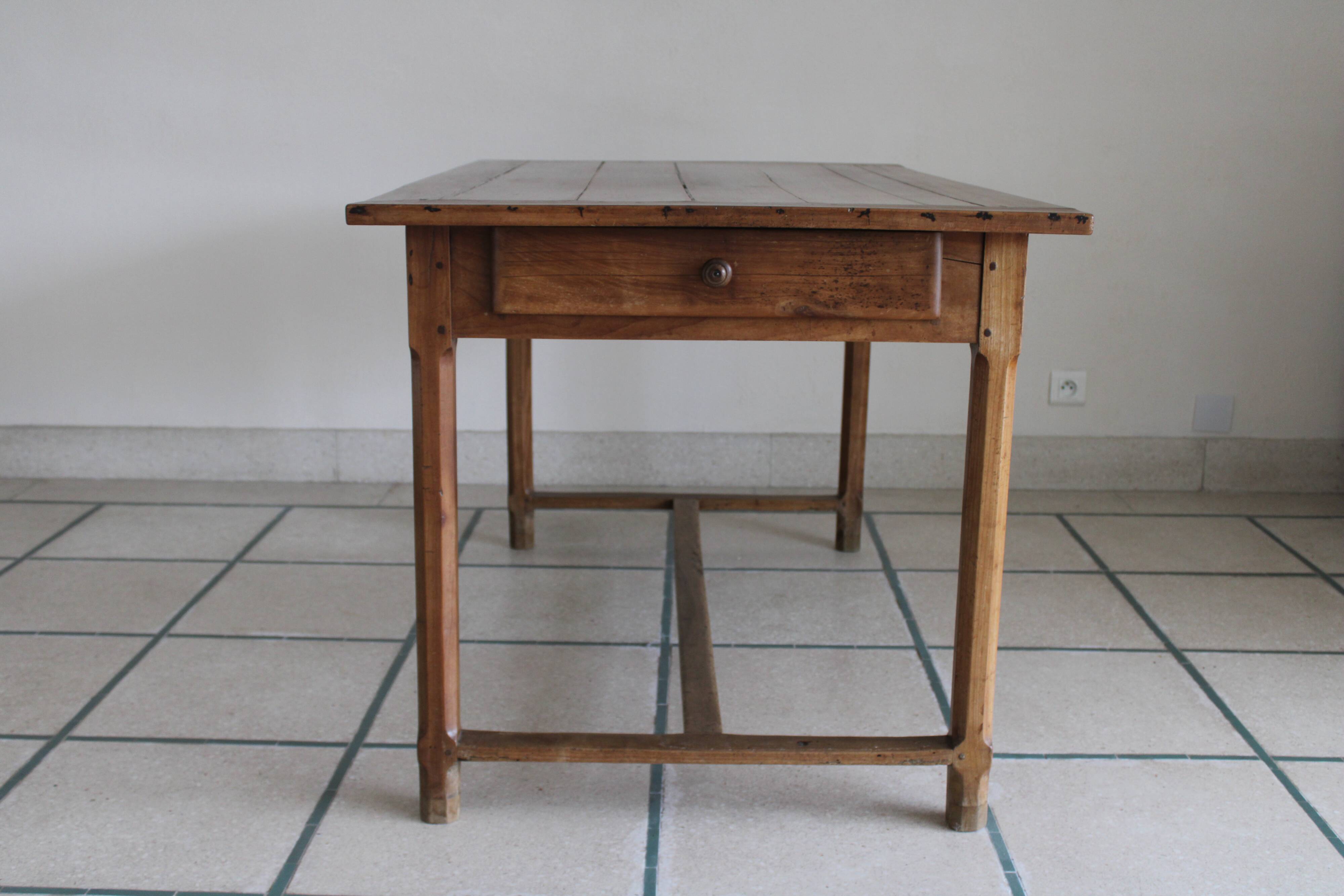 Antique cherry wood table