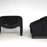 Fauteuils F598 du milieu du siècle par Pierre Paulin pour Artifort, années 1980, lot de 2