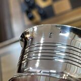 Silver metal napkin ring