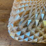 Vintage Chiseled Glass Ceiling Light