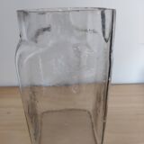 Vase, old jar in blown glass