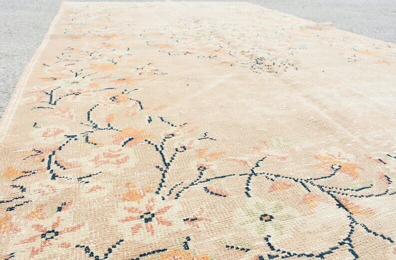 Ancient Anatolian artisanal carpet