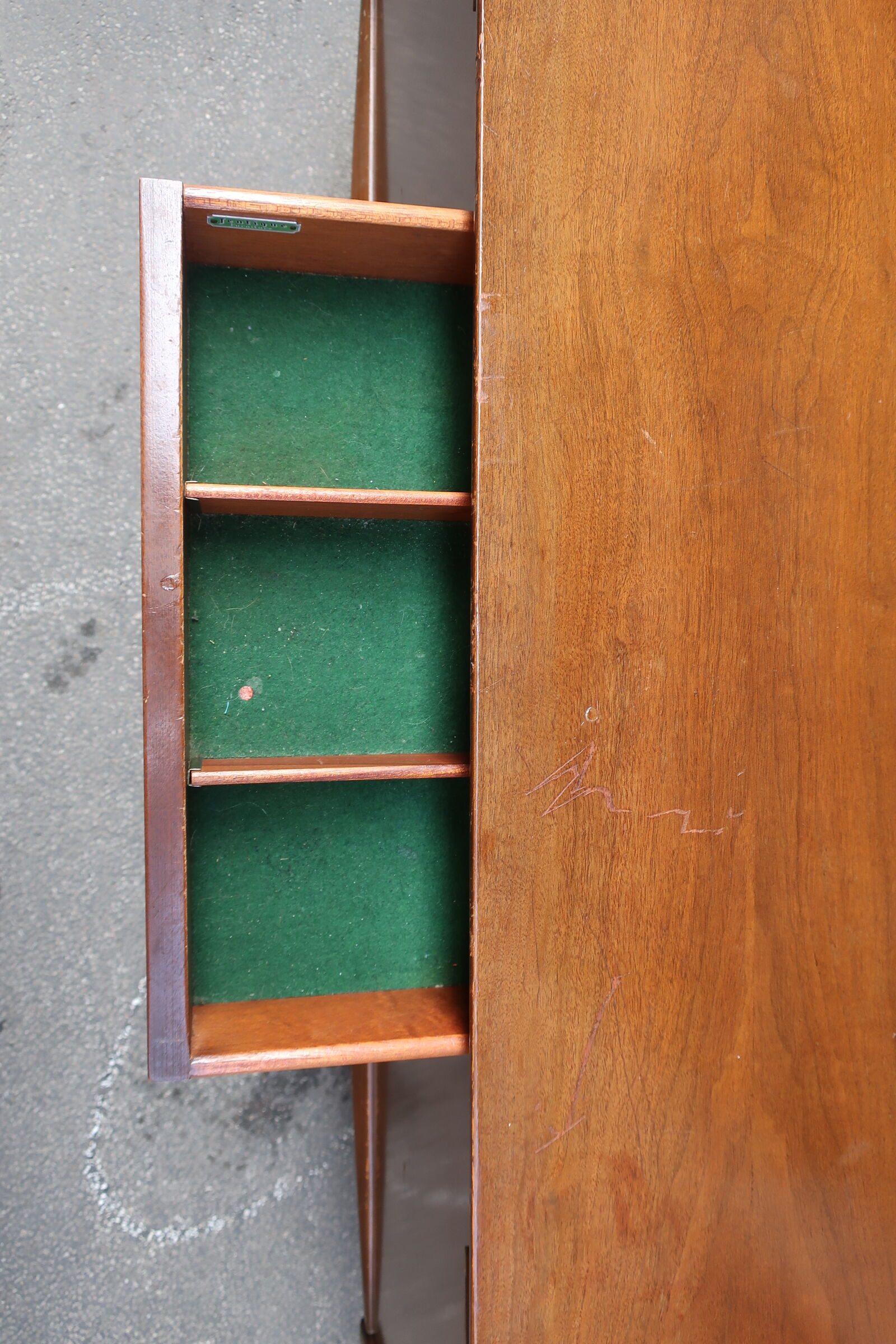 Sideboard of the 1960s teak