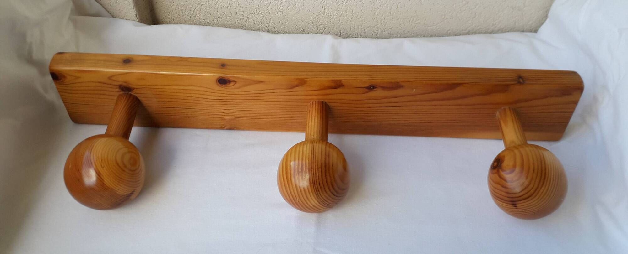 Portemanteau en bois pin