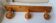 Wooden pine coat rack