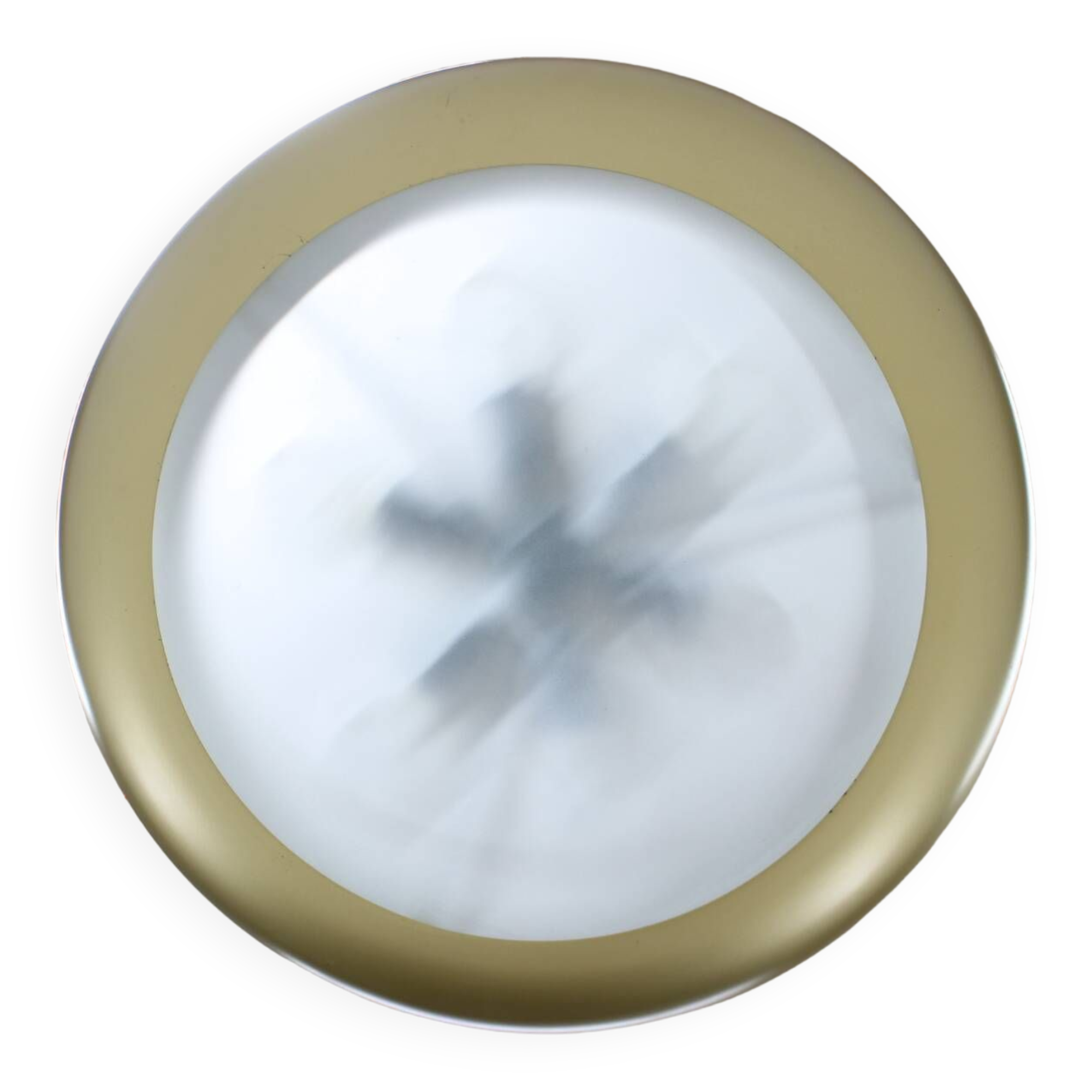 1930s Bauhaus "UFO" Chandelier by Josef Hurka, Czechoslovakia