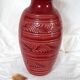 30s vase Saint Clément "feather" decoration