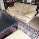 set of 2 sofas and 1 pouffe