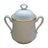 Vintage porcelain sugar from Limoges edged gold