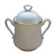 Vintage porcelain sugar from Limoges edged gold