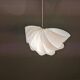 Danish conch, snail shell hanging lamp from the 80s, made of hard ABS plastic.