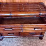 Bamboo chest of drawers