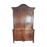 Old sideboard eighteenth oak two bodies
