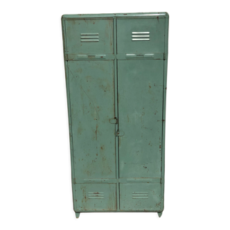 Tolix cloakroom cabinet