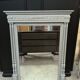 Mirror trumeau XIXe patina shabby chic gustavien ice