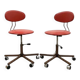 Retro swivel chairs Kovona, 1970s (set of 2)