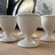 Old porcelain egg cups