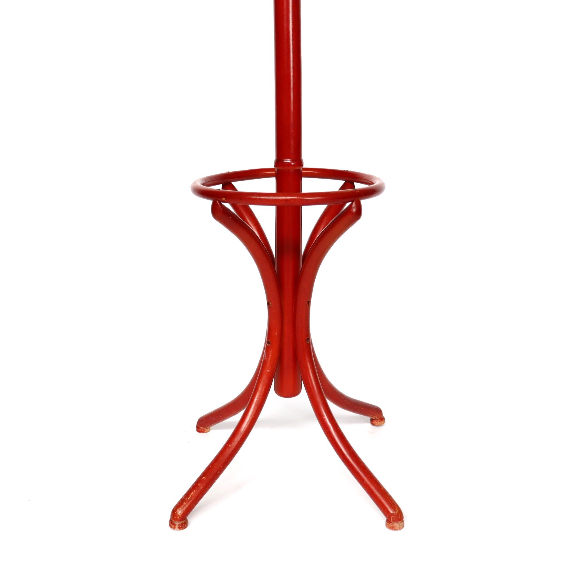 Coat rack "Parrot" red