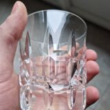 Saint Louis Crystal - Set of 6 Manhattan model whisky glasses