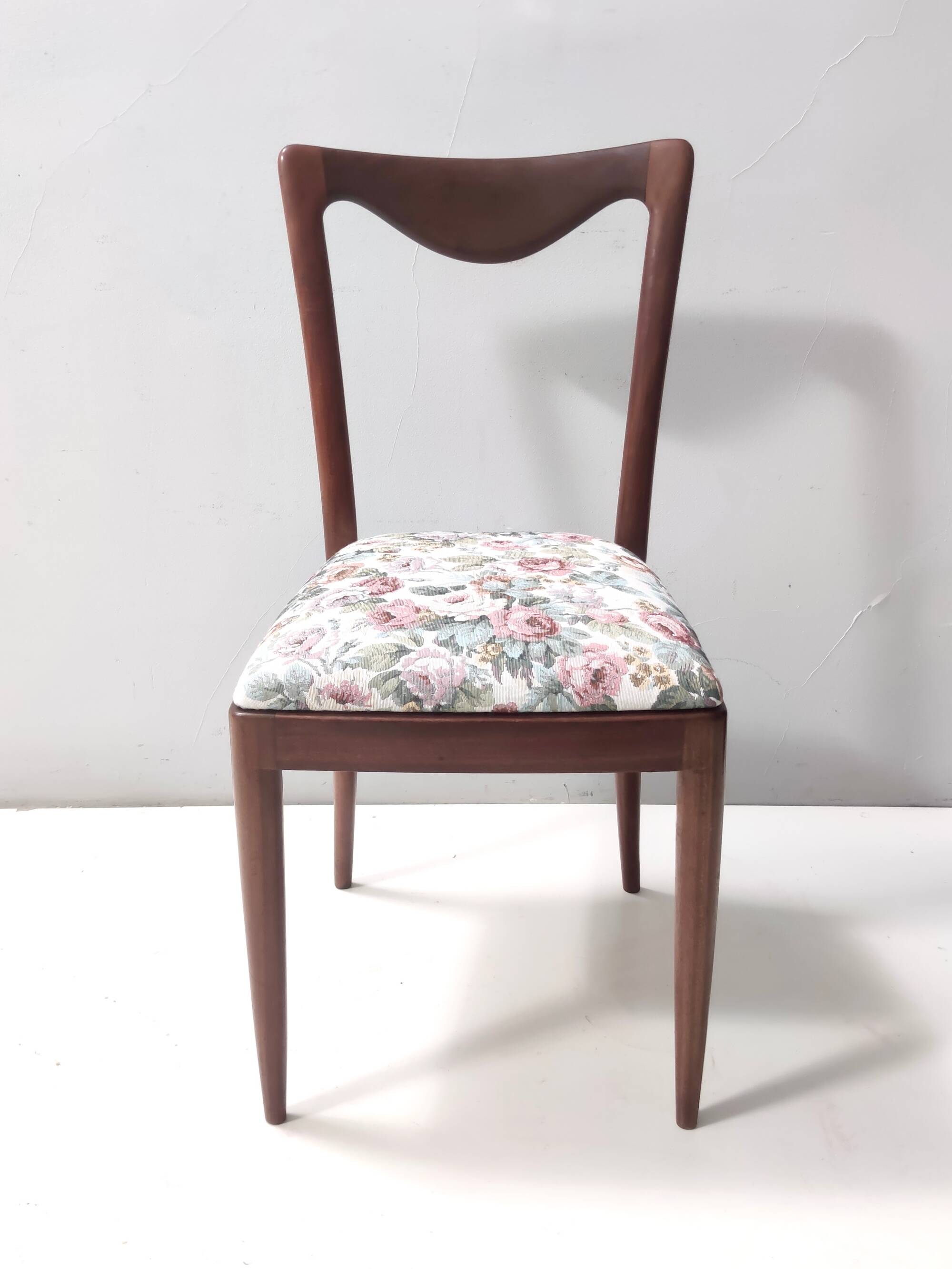 Vintage 1950s Set of Four Chairs by Carlo Enrico Rava, Made in Italy