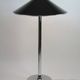 Ateljé Lyktan floor lamp with rare oversized custom shade – Sweden, 1970s