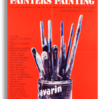 Original poster 1973 Painters Painting, Jackson Pollock, Andy Warol, Willem De Kooning