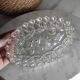 Cut glass oil ramekin