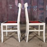 Pair of chairs Cruege reconstruction 1950