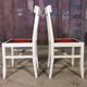 Paire de chaises Cruege reconstruction 1950