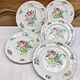 5 dessert plates 22.7 cm Lunéville reverbere model