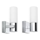 Pair of Paulmann wall lights