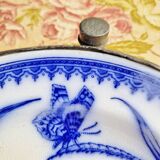 Antique ceramic and metal hot plate james dixon and sons shef