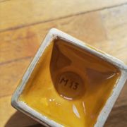 Vase medicis jaune moutarde