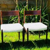 5 chaises Danoises d’Arne Vodder modèle 418 teck
