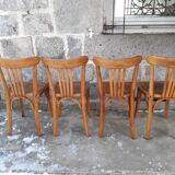 Set of four Luterma bistro chairs