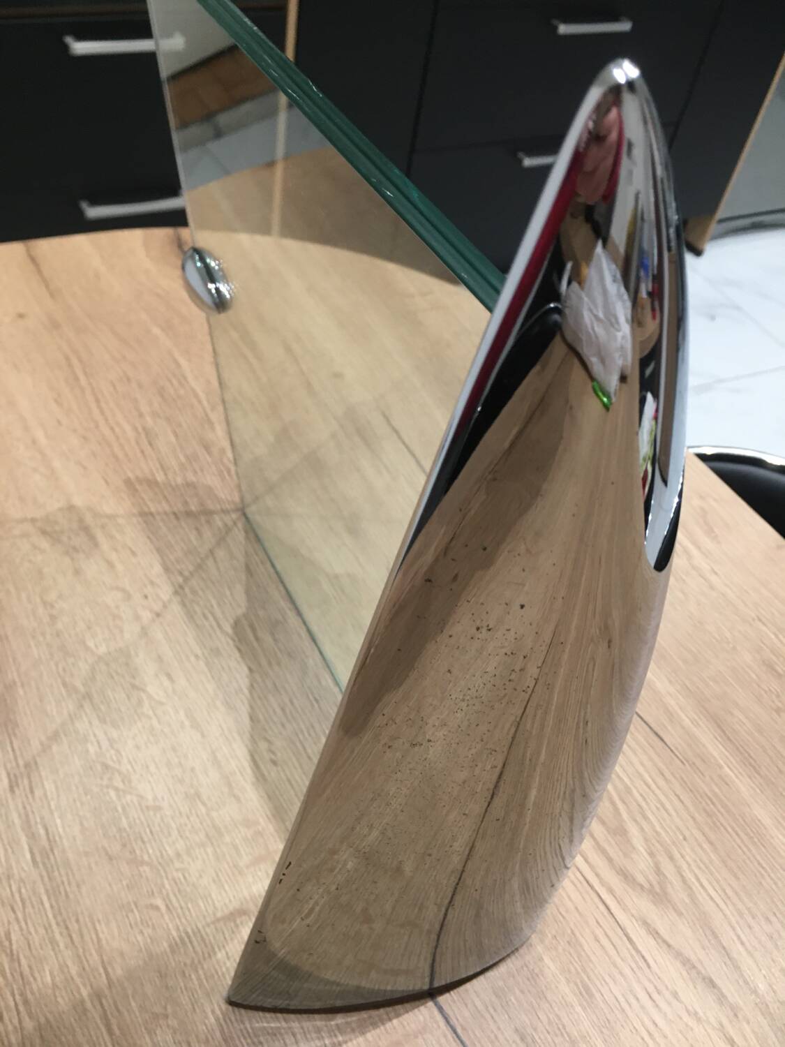 Shark by Starck chrome photo frame