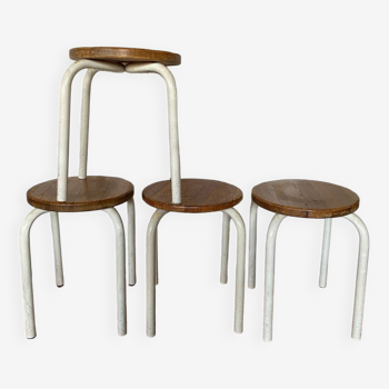 4 vintage stools